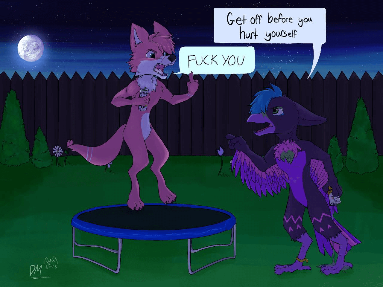 Get down from there! (2024)