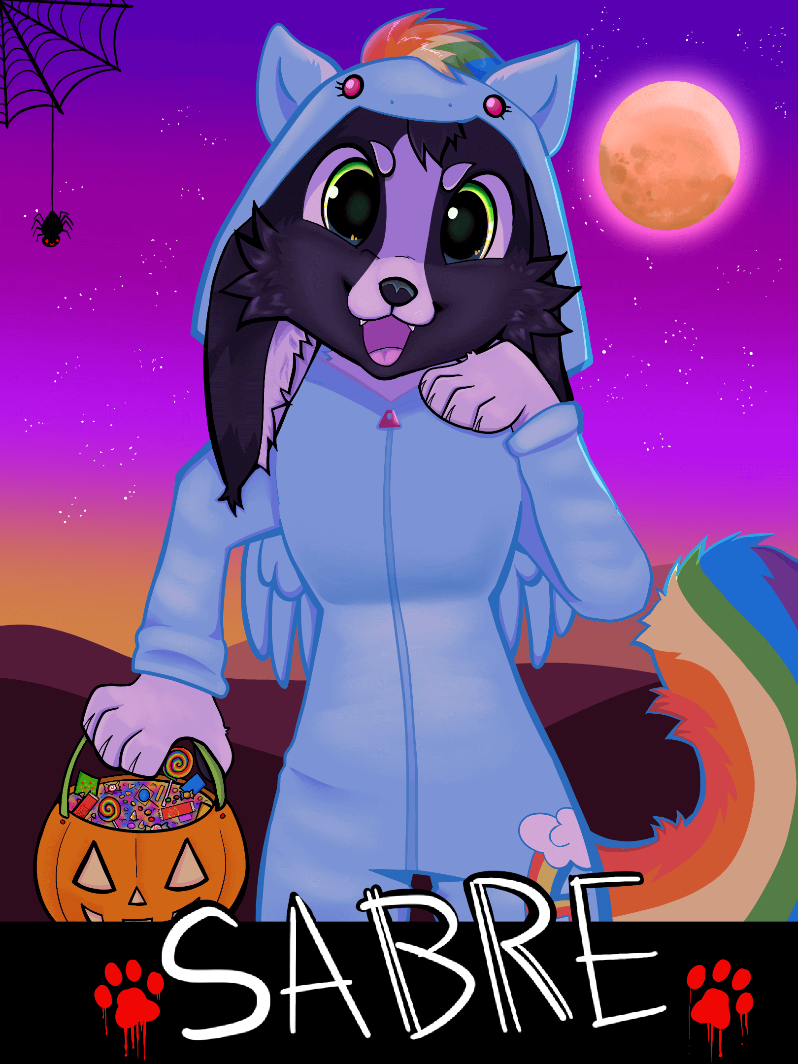 Trick or treat!- badge for con (2025)